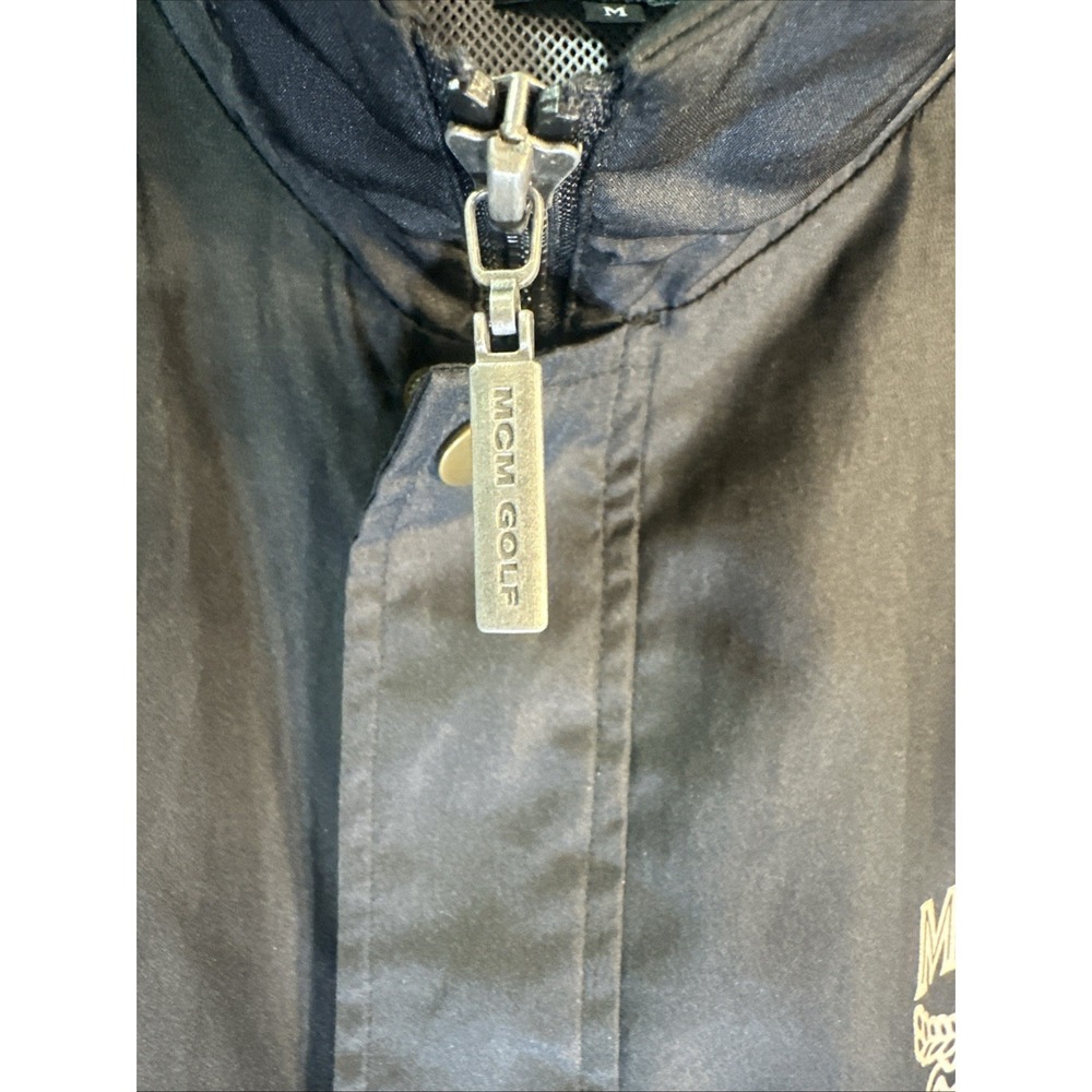 MCM Vintage Golf Windbreaker Jacket Size Medium with Certified of Authenticity - Picture 7 of 11